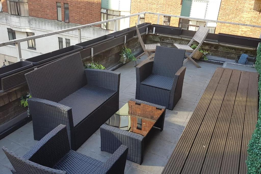 Studio Apt With Huge Balcony Near Oxford St - Marble Arch - Hydepark 伦敦 外观 照片