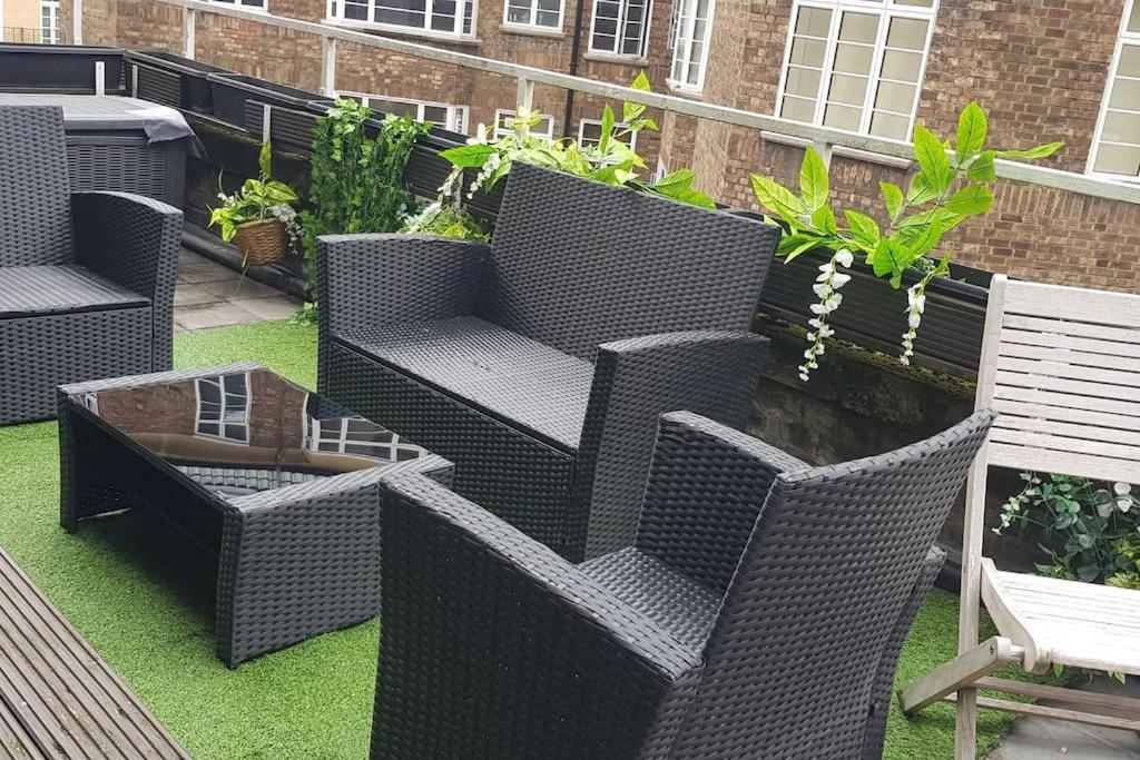 Studio Apt With Huge Balcony Near Oxford St - Marble Arch - Hydepark 伦敦 外观 照片
